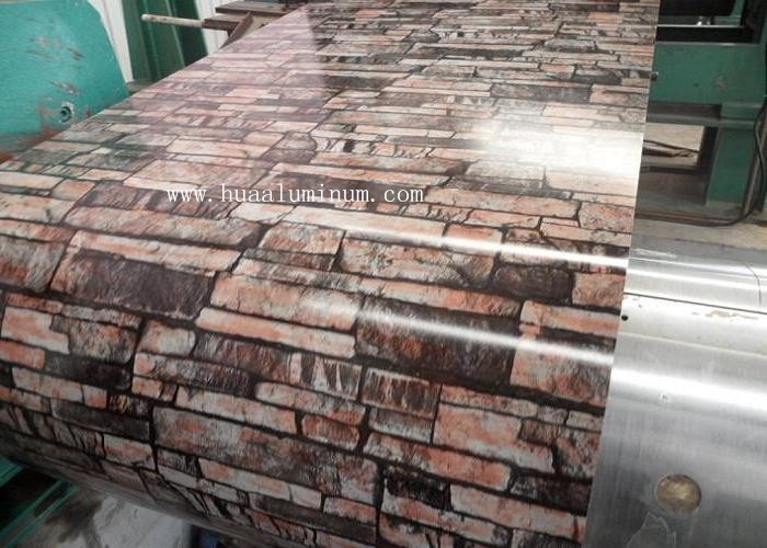 Stone Finishing 8.0mm Thickness 3003 Coated Aluminium Coil ASTM Standard
