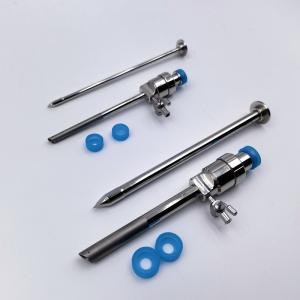 China Safety Standard GB/T18830-2009 Stainless Steel Surgical Trocar 5mm 10mm for Laparoscopy wholesale