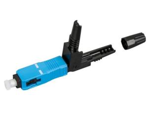 China 0.9mm Drop Cable Fiber Optic Fast Connector SM SC Upc wholesale