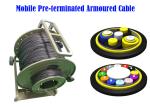 PDLC ODC ODVA Fiber Optic Armoured Cable Remote Radio Head cell Tower 7.0mm BBU