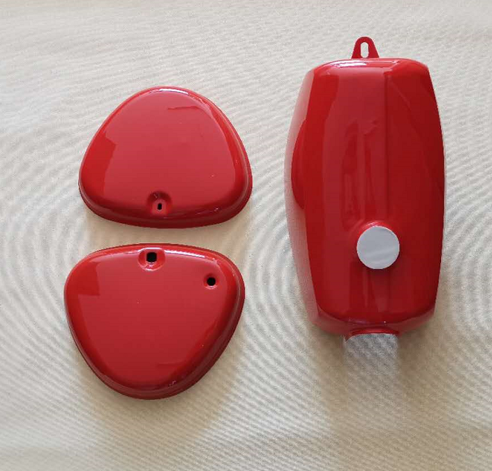 Colorful Simson S50 S51 Fuel Motorcycle Gas Tank Powder Coating