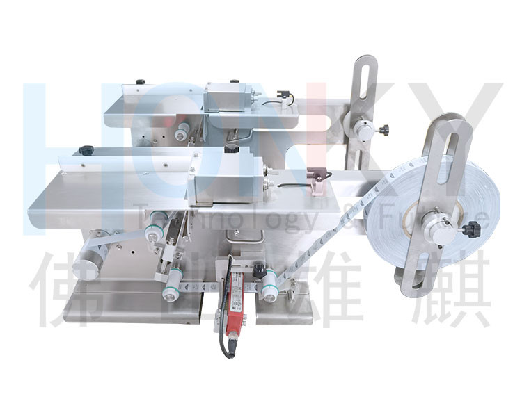 Desktop Small Box Corner Labeling Machine Box Side Labeler For Small Box Labeling