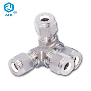 China SS316 Double Ferrule Threaded Pipe Fitting Elbow 3000Psi wholesale