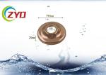Round Adjustable 304 Stainless Steel Chrome Metal Faucet Accessory Angle Valve