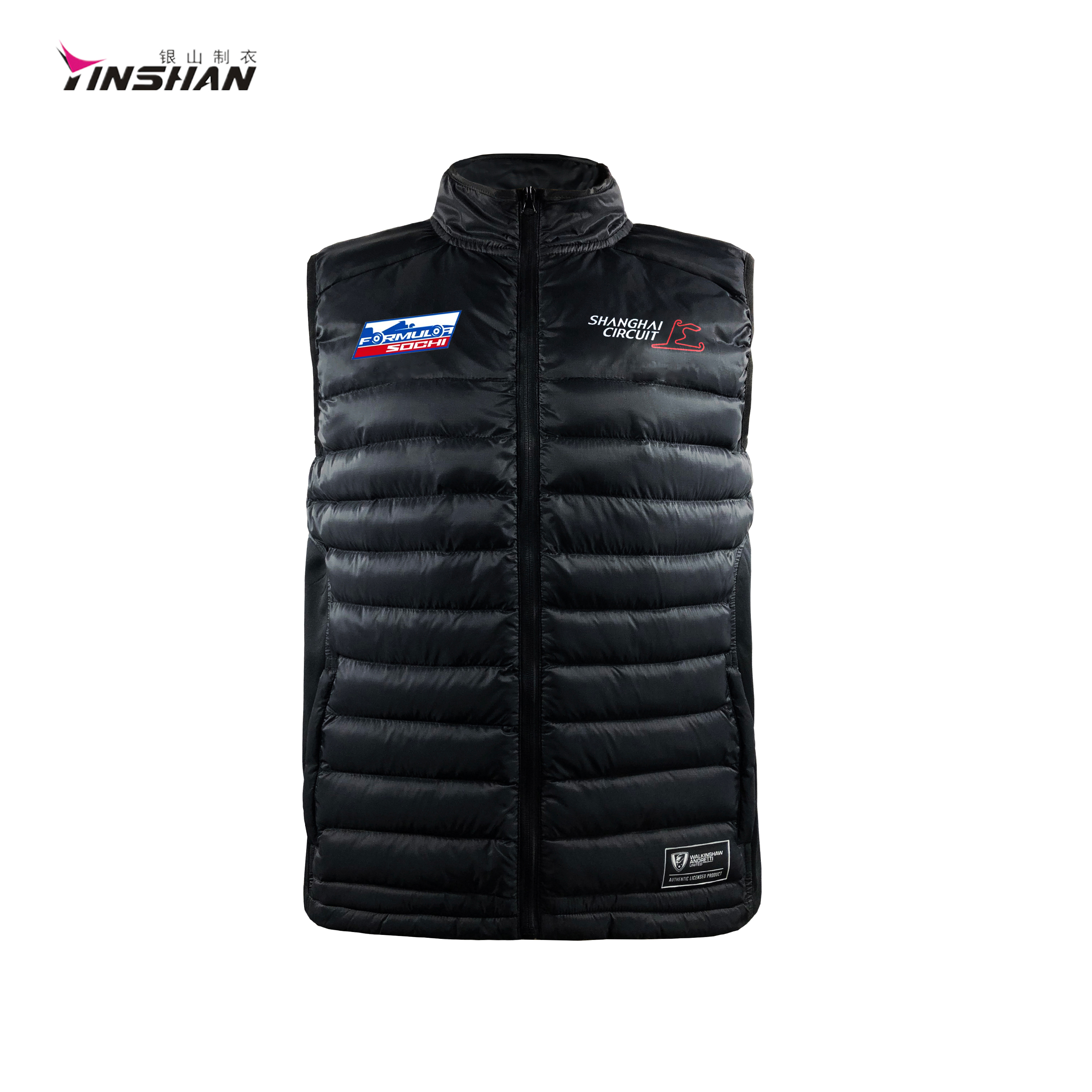 Custom Logo 100% Cotton Warm Motorcycle Racing Vest and Motorcycle Racing Vest