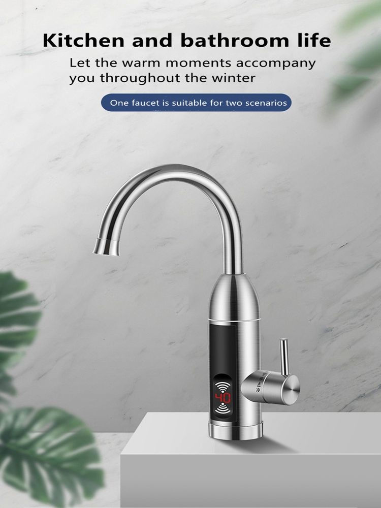 Energy Saving Thermal Electric Faucet 3000W 220v Instant Electric Heating Faucet