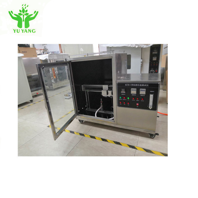 220Volt Flammability Testing Equipment For Medical Textiles Including Surgical Gowns