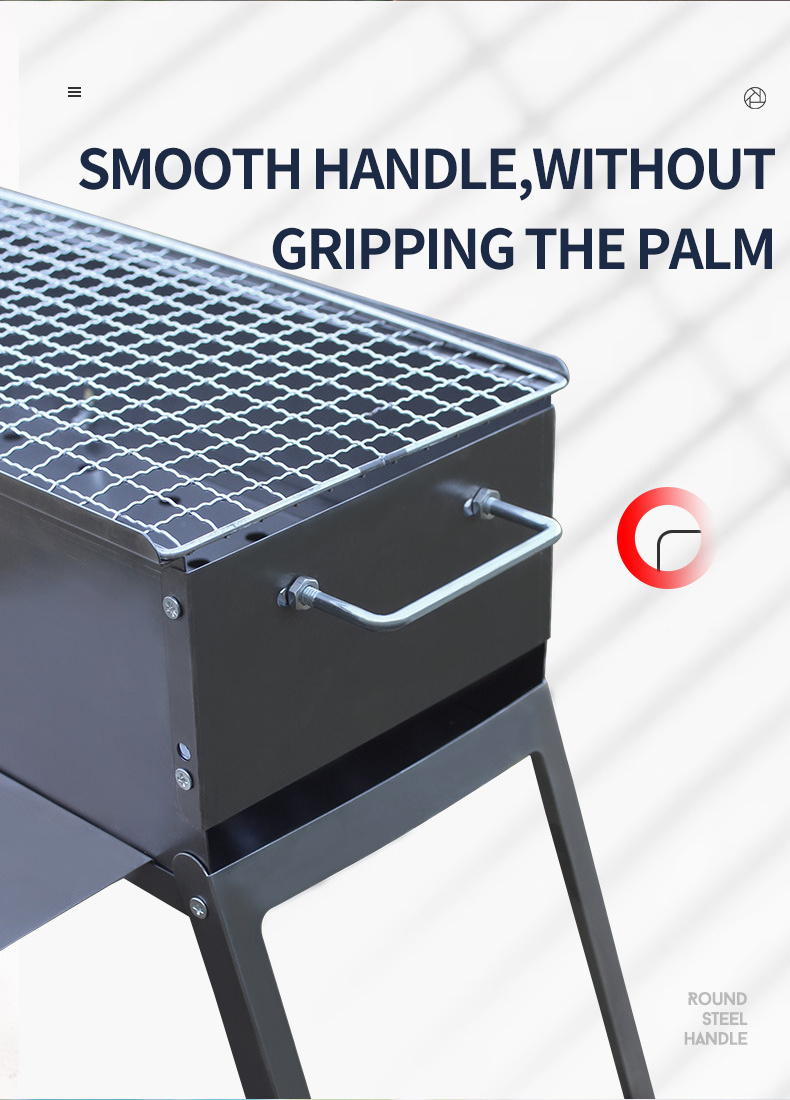 Adjustable BBQ Grill for Outdoor Cooking Barbecue Oven