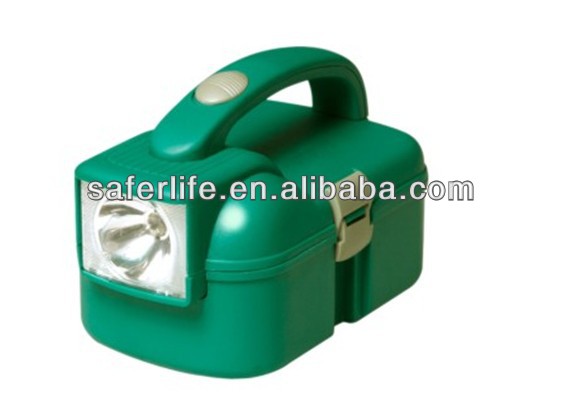 Emergency industrial first aid Flashlight Tool Box Set Quality Flashlight Hand box Flashlight Tool box case