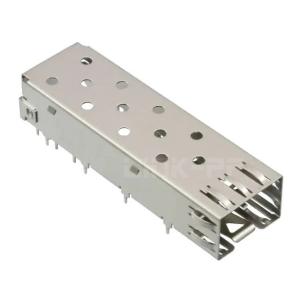China 2227303-2 SFP Cage Through Hole Right Angle 4 Gb/s Without Light Pipe wholesale