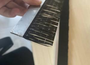 China Carbon Fiber Nylon Industrial Brush Strip For Industrial 75mm Antistatic wholesale