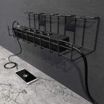 Wire Management Tray for Under Desk Cable Organizer Fabric Type Cable Management