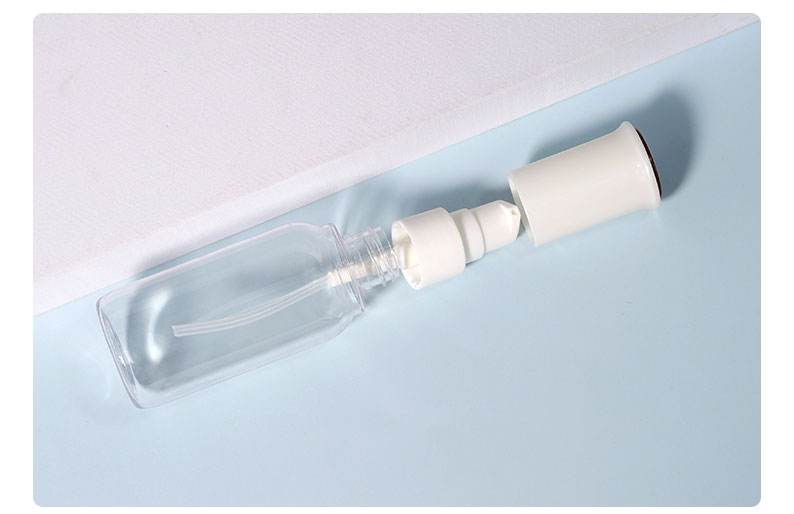 PETG Custom Plastic Bottles 60ml Cosmetics Packaging Set Luxury For Skin Care