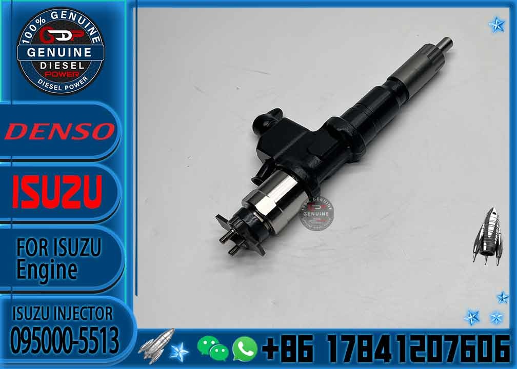 High Quality New Diesel Fuel Injector 095000-5512 For ISUZU 6WG1