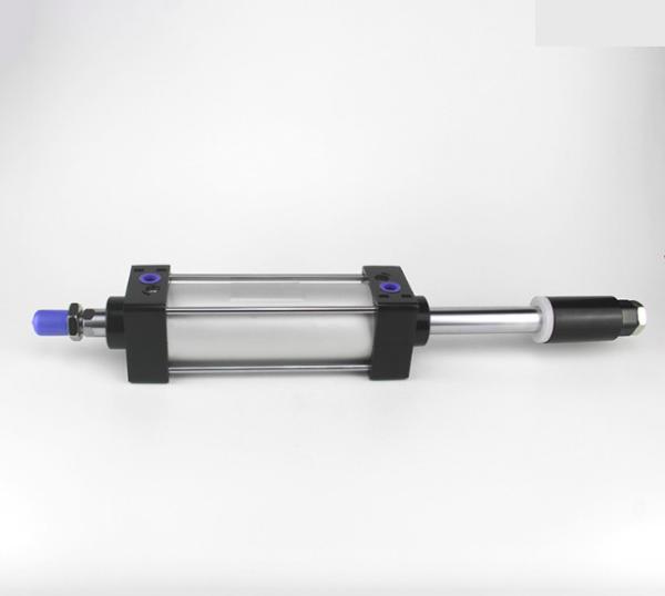 Adjustable Compact Pneumatic Cylinder High Precision Magnet Ring Strong