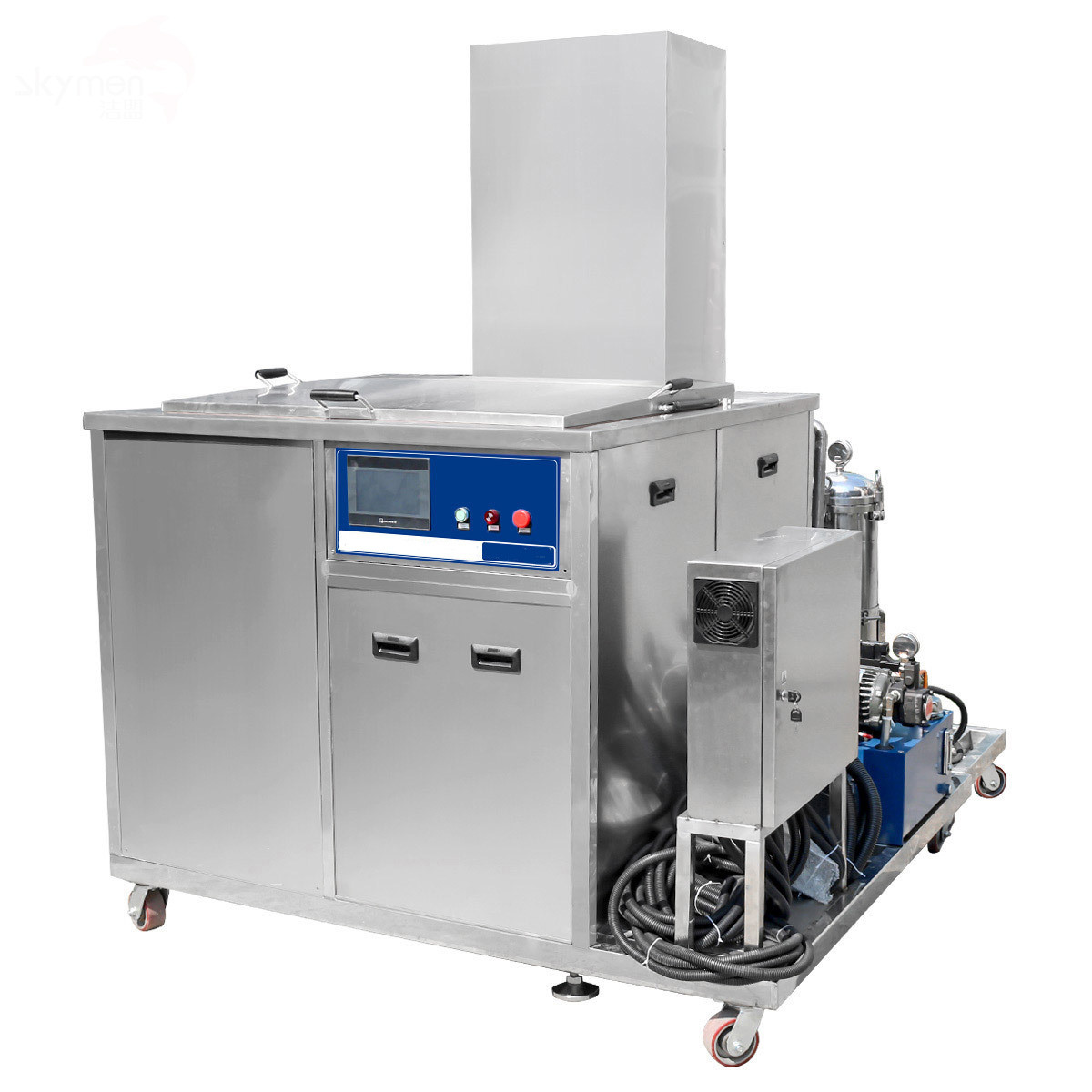 Stainless Steel Ultrasonic Cleaner Factory Cleaning Solution Industrial 0.6kw