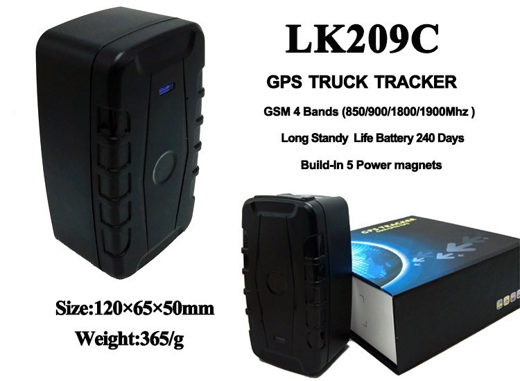 LK209C New products long battery life strong magnetic waterproof small size black box gps tracking for vehicle