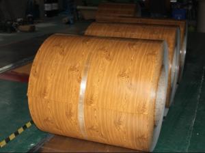China wood color prepainted Steel Coil wholesale