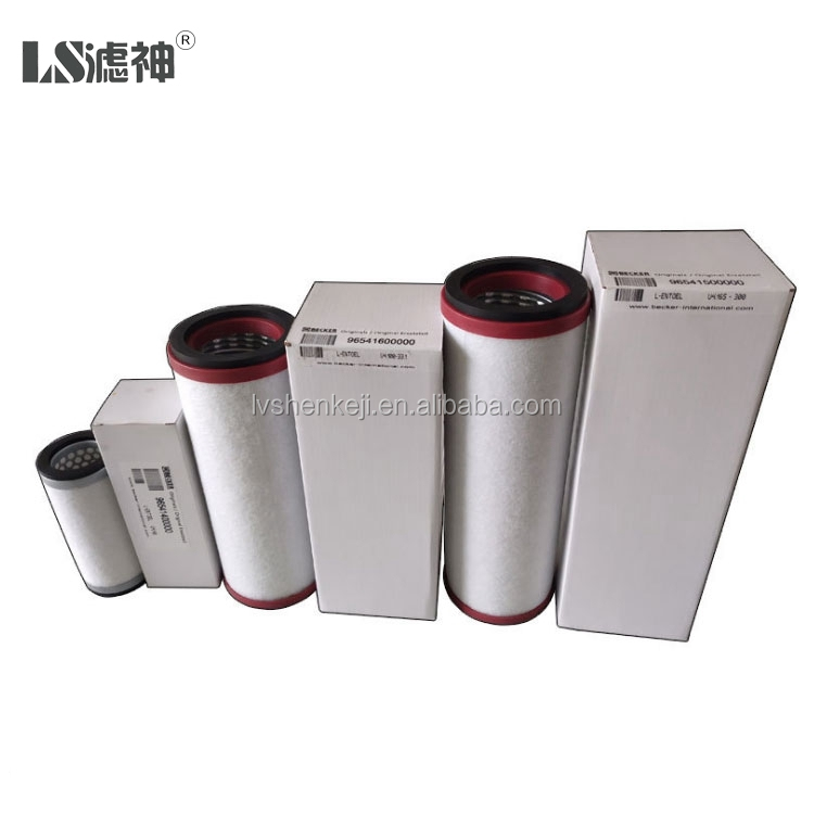Fiberglass Vacuum Pump Exhaust Filter , 965410 U4.400 Oil Mist Separator Filter
