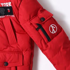 China Best Designer Cheap Target Black Green Red 3t 5t Long Youth Warm Heavy Thick Waterproof Big Trench Boys Winter Coats wholesale