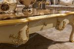 Living room french provincial coffee table / carved coffee table