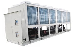 China Air cooled screw chiller 370KW-with heat pump optional wholesale