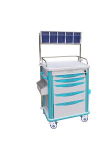 China Surgery Rescue Medical Trolleys , Nurse / Doctor Anesthesia Cart wholesale