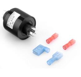 Large Current Cable Reel Slip Ring 2 X 5 Amp / 2 X 14 Amp Long Life Span