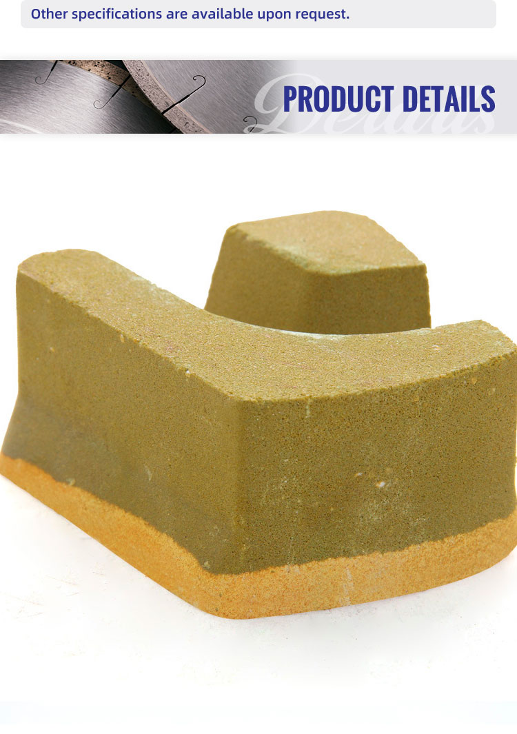 Frankfurt Compound Stone Grinding and Polishing Tools for Polishing Marble Slabs T-105