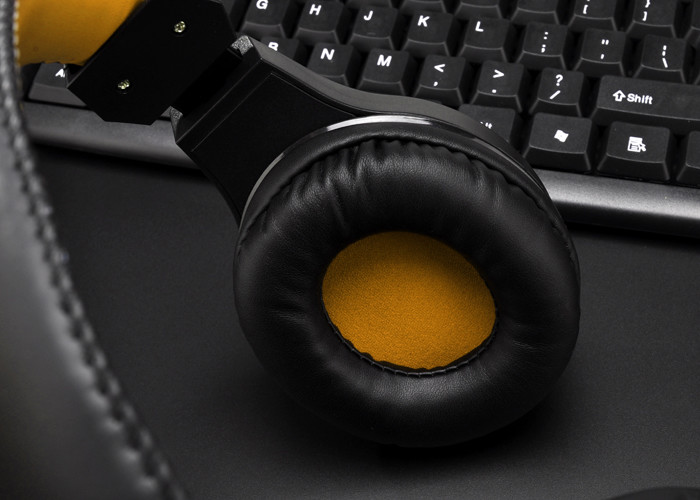 Comfortable Gaming Headset Ps4 Ps5 , FCC Mobile Yellow Gaming Headphones