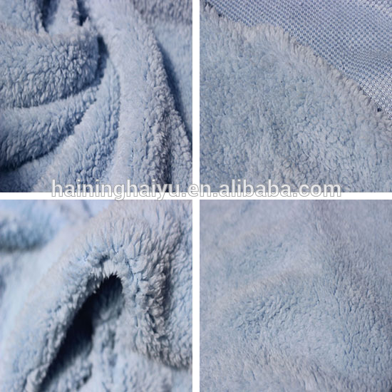 box lining fabric lining fabric for clothing 100% polyester sherpa fur fabric