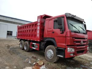 China 6x4 Used Howo Tipper Trucks 10 Wheels Low Oil Consumption wholesale