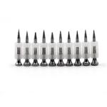 High Strength Zinc Concrete Coated Nails With Colored Washer 2.7mm / 3.0mm Shank