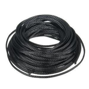 China Wear Resistant Electrical Braided Sleeving Flameproof PET Automotive Wire Sleeve wholesale
