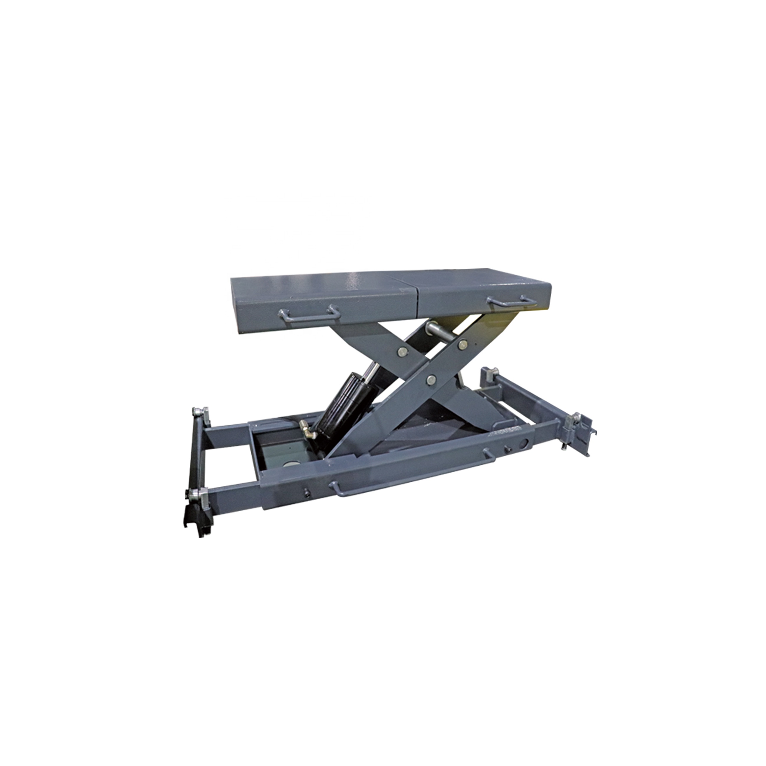 4 Ton Wheel Alignment Portable Car Lift With Electro Air Safety Lock Release