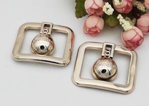 China Rectangle Fashion Resistant Ladies Shoe Buckles Replacement OEM Accepeted wholesale