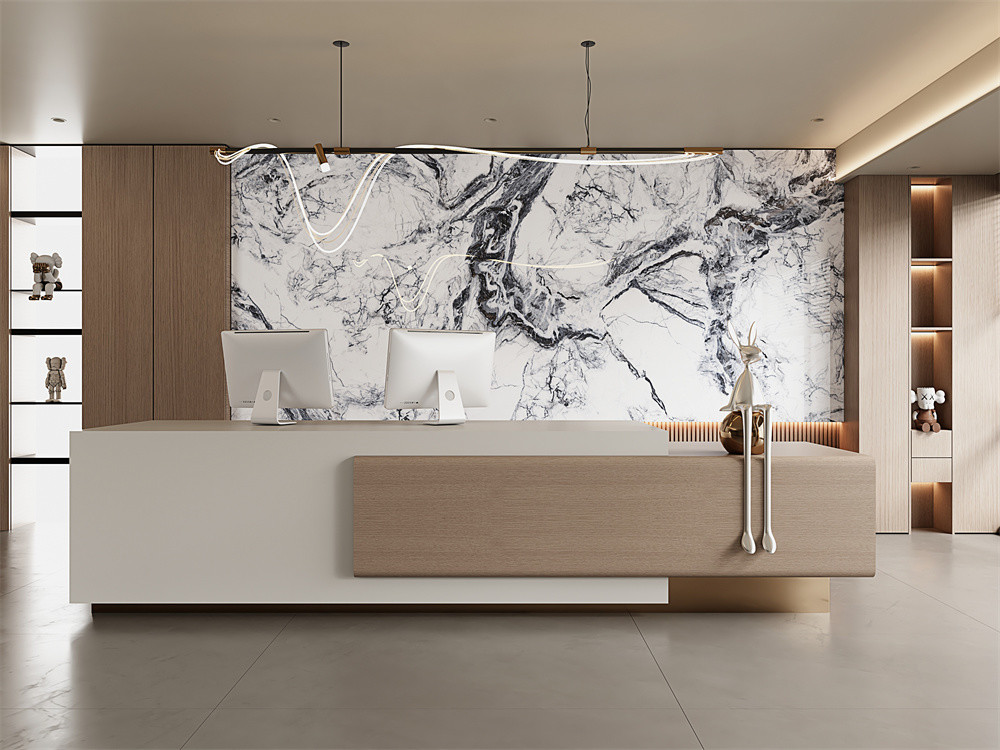 Decoration 1600x3200mm Polished Glazed Porcelain Sintered Stone Slab And Interior Wall Big Slabs For Dining Room