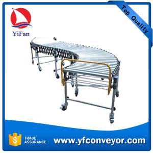 China Flexible Expandable Gravity Zinc Plated Steel Roller Conveyor wholesale