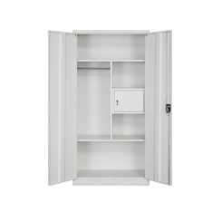 School Furniture 185cm height 0.16 CBM Metal Wardrobe Cabinet