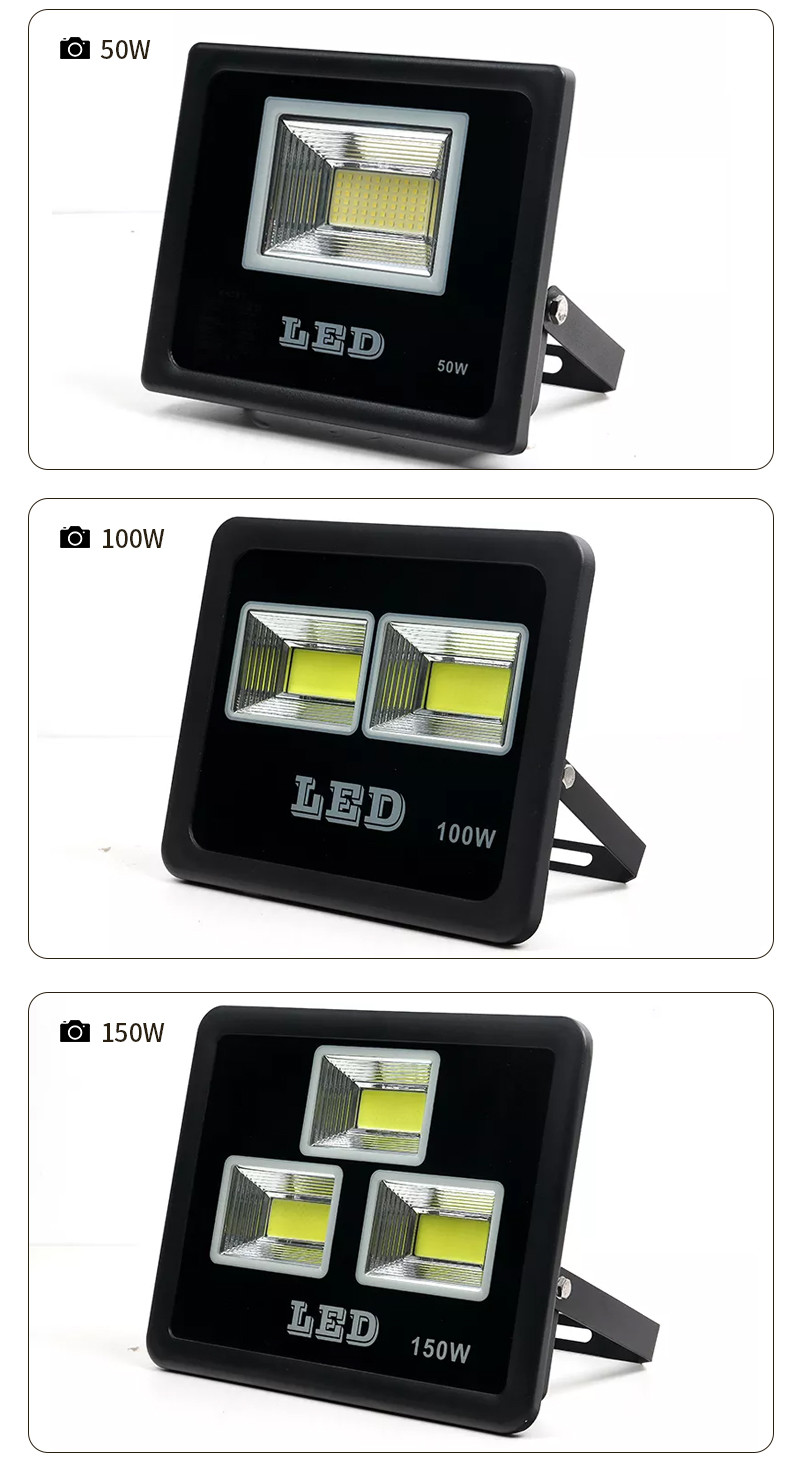 Commercial AC Led Flood Light 300w Ip66 3000K 4000K 6000K 49x48.1x10.7cm