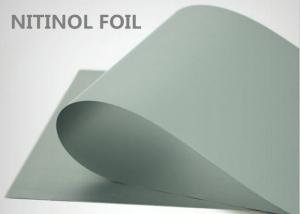 China High Plasticity Special Alloys Nitinol Sheet / Strip wholesale