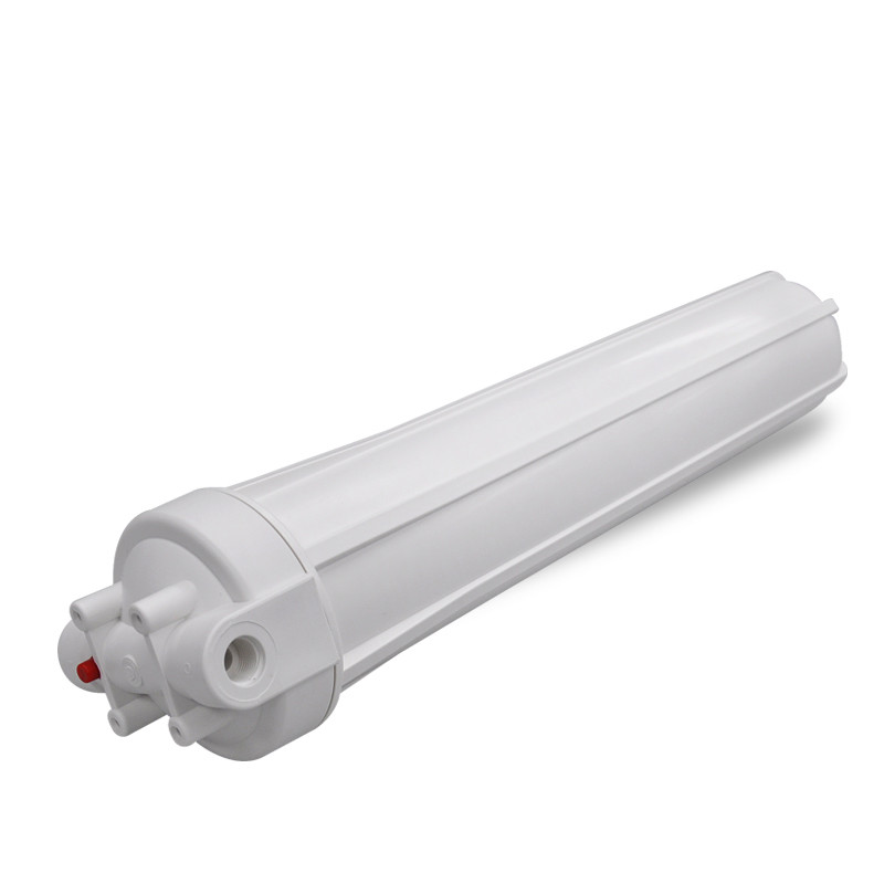 Single O Ring Water Filtration System 20" White Outside Buckle Filter Housing