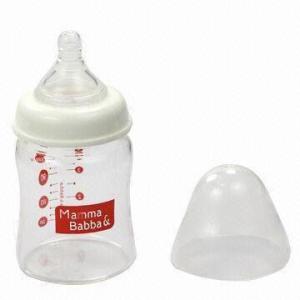 China Babies' Glass Feeding Bottle wholesale