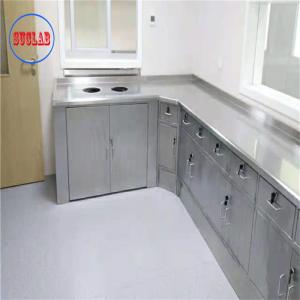 China Durable Stainless Steel Lab Bench for Efficient Lab Work As Drawing Doors/Shelves wholesale