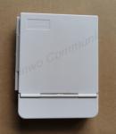 OEM FTTH Distribution Box 2 Ports Fiber Optic Cable Wall Plate