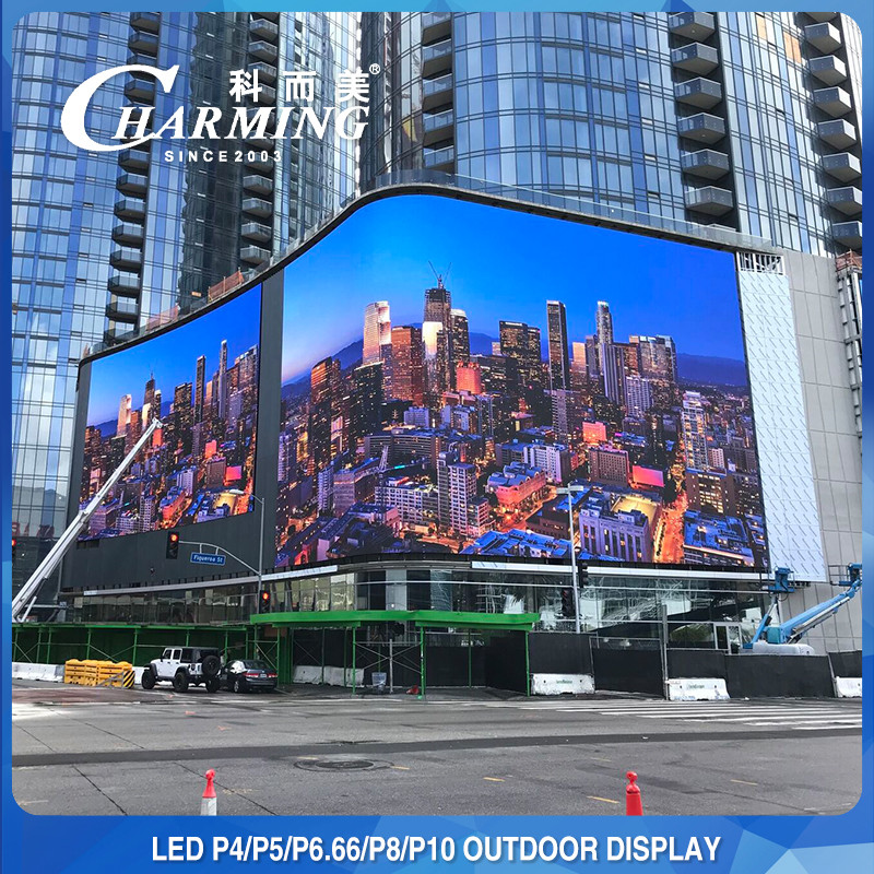 Antiwear 256x192 LED Billboard Advertising , IP65 Outdoor LED Video Display Board