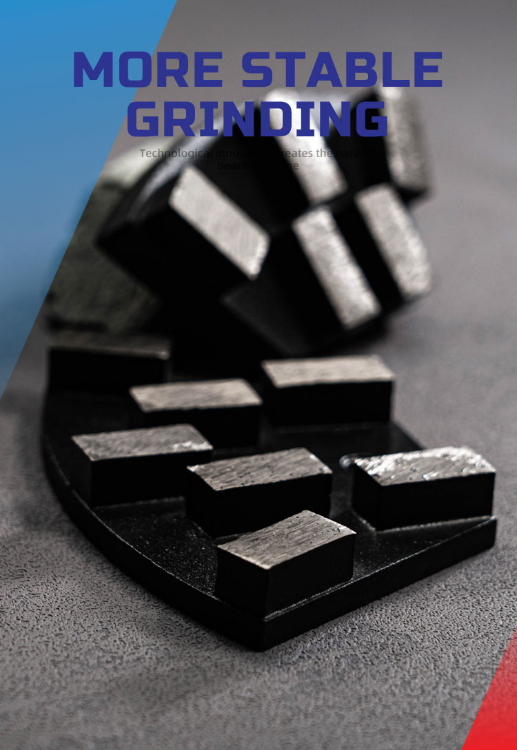 Diamond Grinding Tools Abrasive Segmented Grinding Block For Concrete Floor Grinding