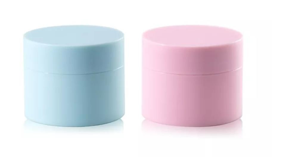 20g 30g 50g Pp Cosmetic Double Walled Plastic Jars With Lids
