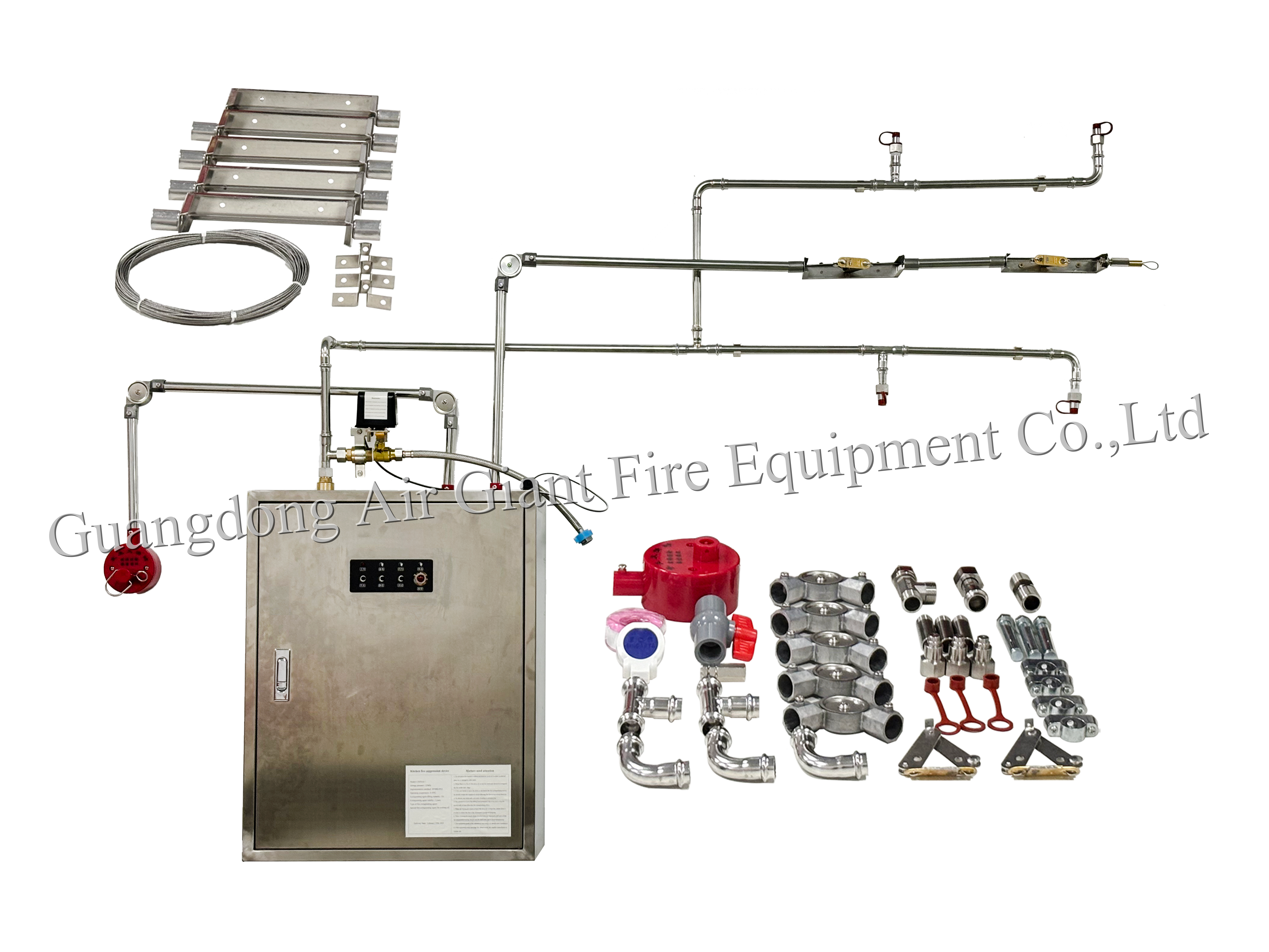 Commercial Wet Chemical Kitchen Fire Extinguisher System