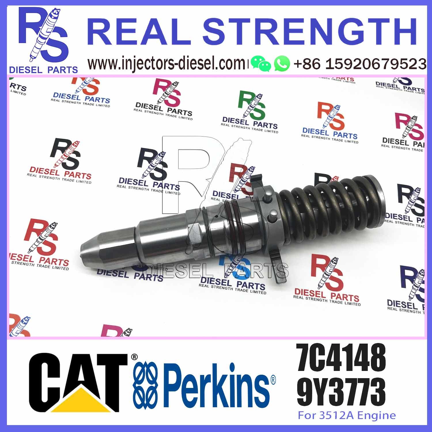 3512 E3512 Fuel Injector Assembly 4P9075 4P9076 7E6408 4P9077 9Y3773 7C4148 6L4357 6L4355 6L4360